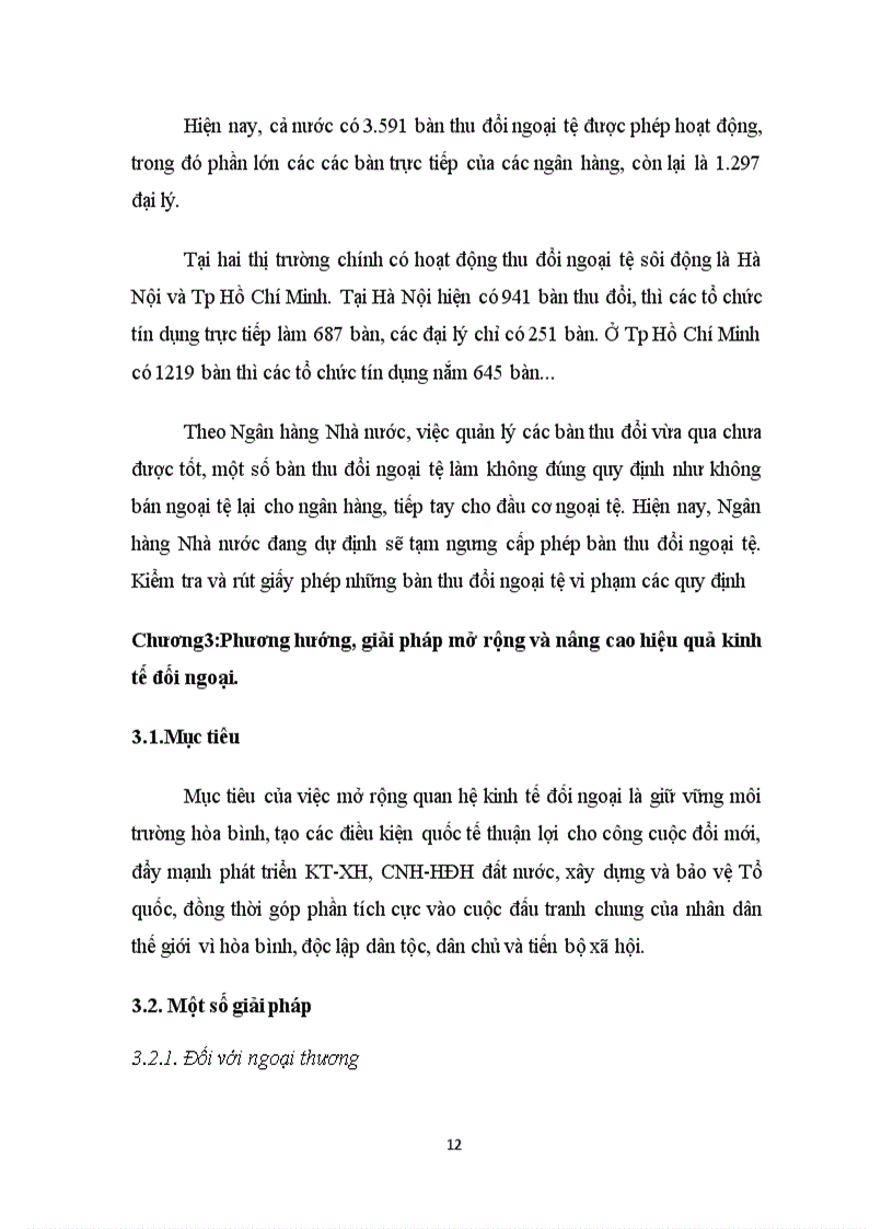 image for page Phương hướng, giải pháp mở rộng và nâng cao hiệu quả kinh tế đối ngoại