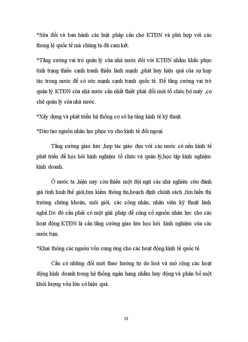 image for page Phương hướng, giải pháp mở rộng và nâng cao hiệu quả kinh tế đối ngoại