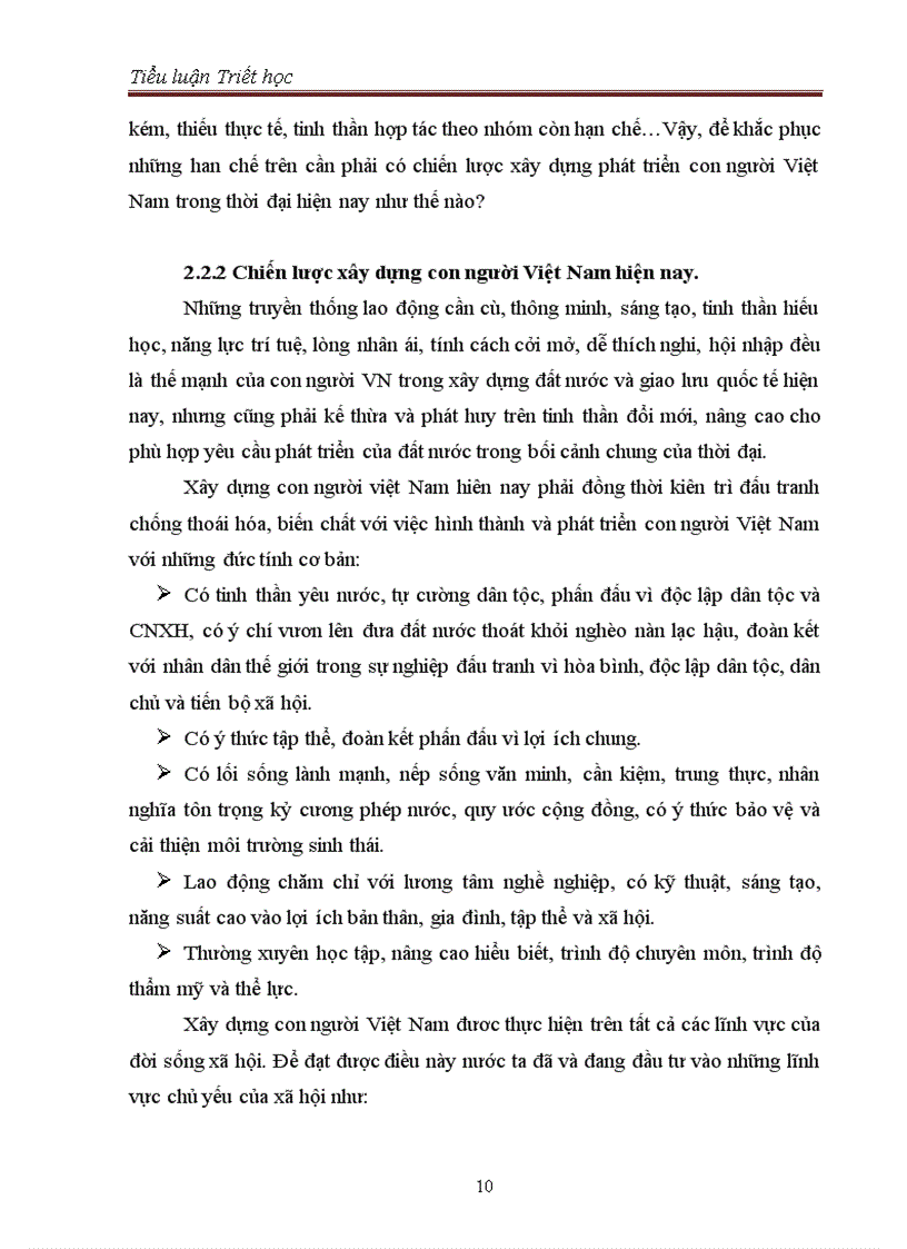 image for page Quan điểm của triết học Mác – Lênin về con người và vấn đề xây dựng con người Việt Nam hiện nay