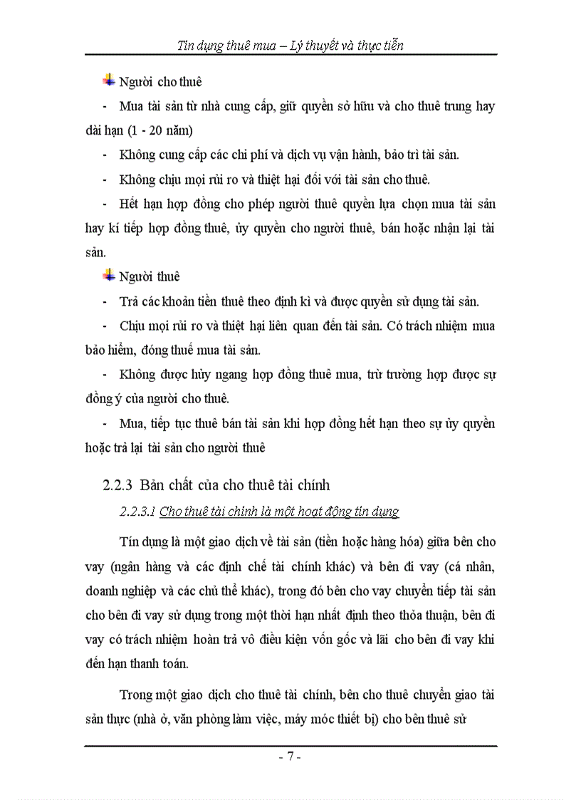 image for page Tín dụng thuê mua – Lý thuyết và thực tiễn