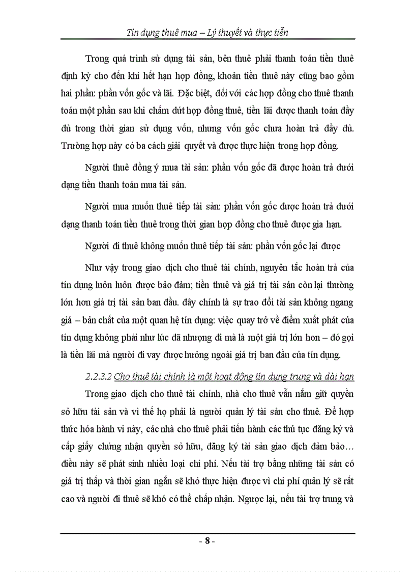 image for page Tín dụng thuê mua – Lý thuyết và thực tiễn