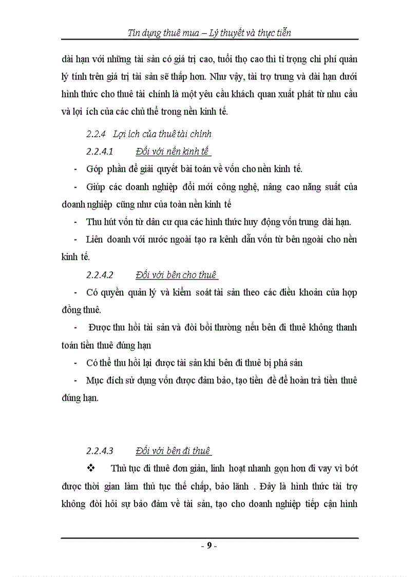 image for page Tín dụng thuê mua – Lý thuyết và thực tiễn