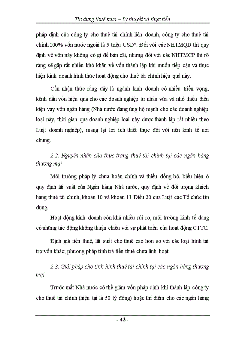 image for page Tín dụng thuê mua – Lý thuyết và thực tiễn