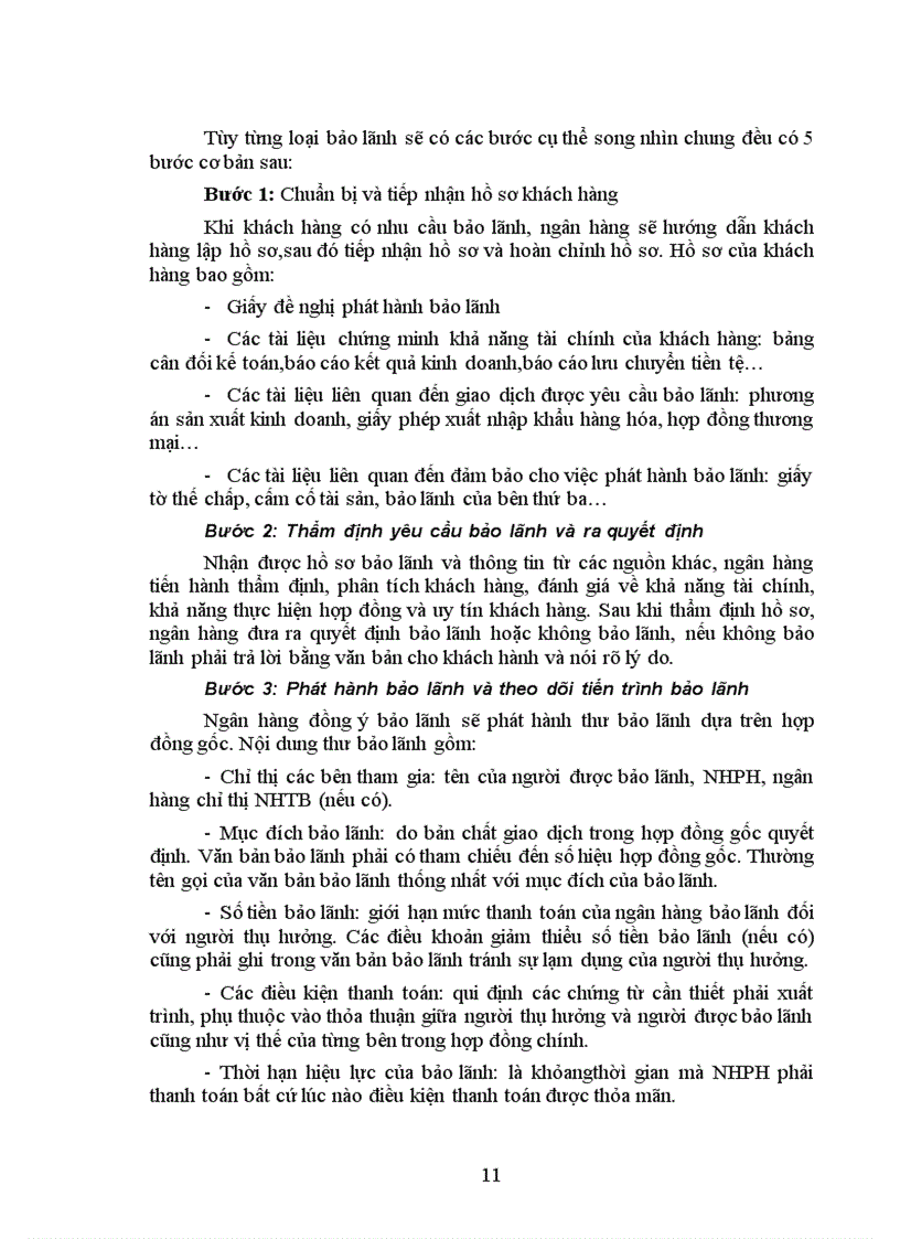 image for page Thực trạng hoạt động bảo lãnh tại chi nhánh NHĐT & PT Nam hà nội