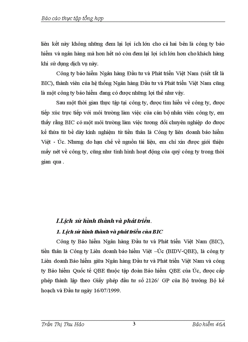 image for page Phương hướng phát triển của BIC trong thời gian tới.