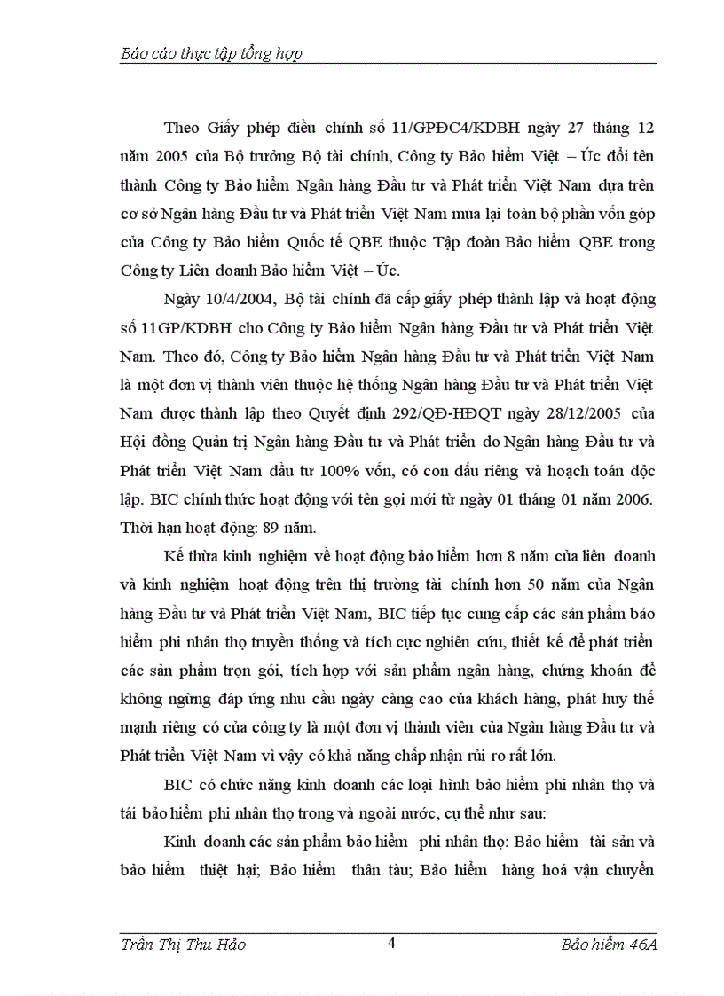 image for page Phương hướng phát triển của BIC trong thời gian tới.