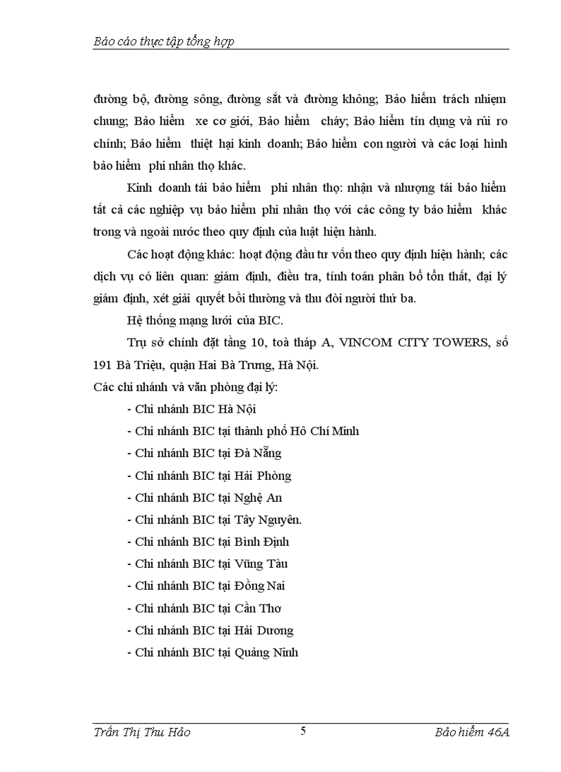 image for page Phương hướng phát triển của BIC trong thời gian tới.