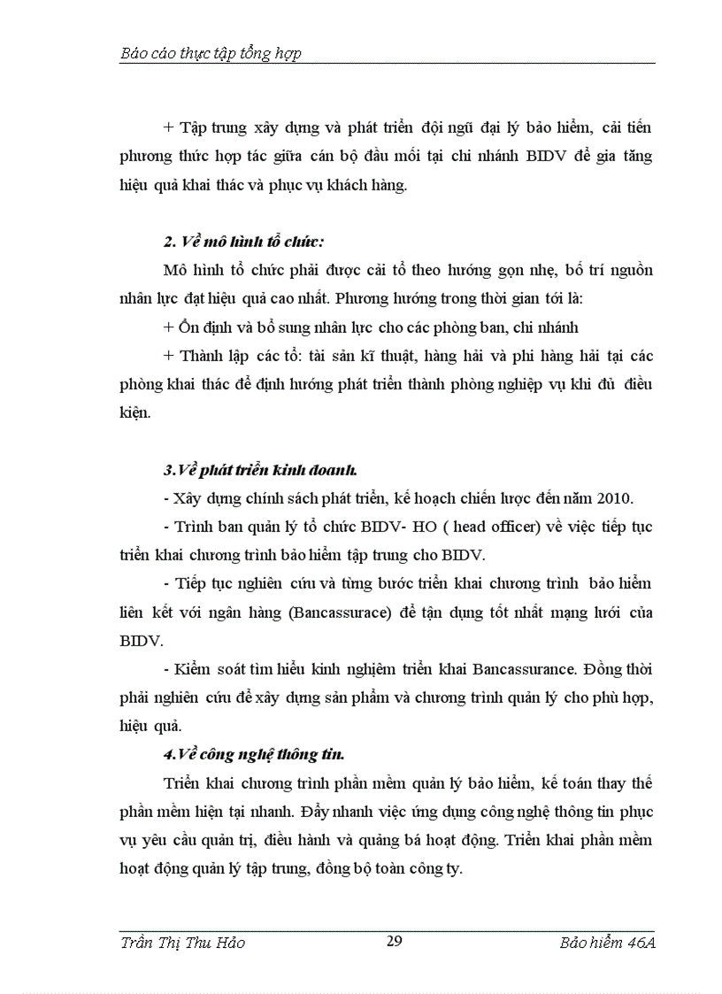 image for page Phương hướng phát triển của BIC trong thời gian tới.