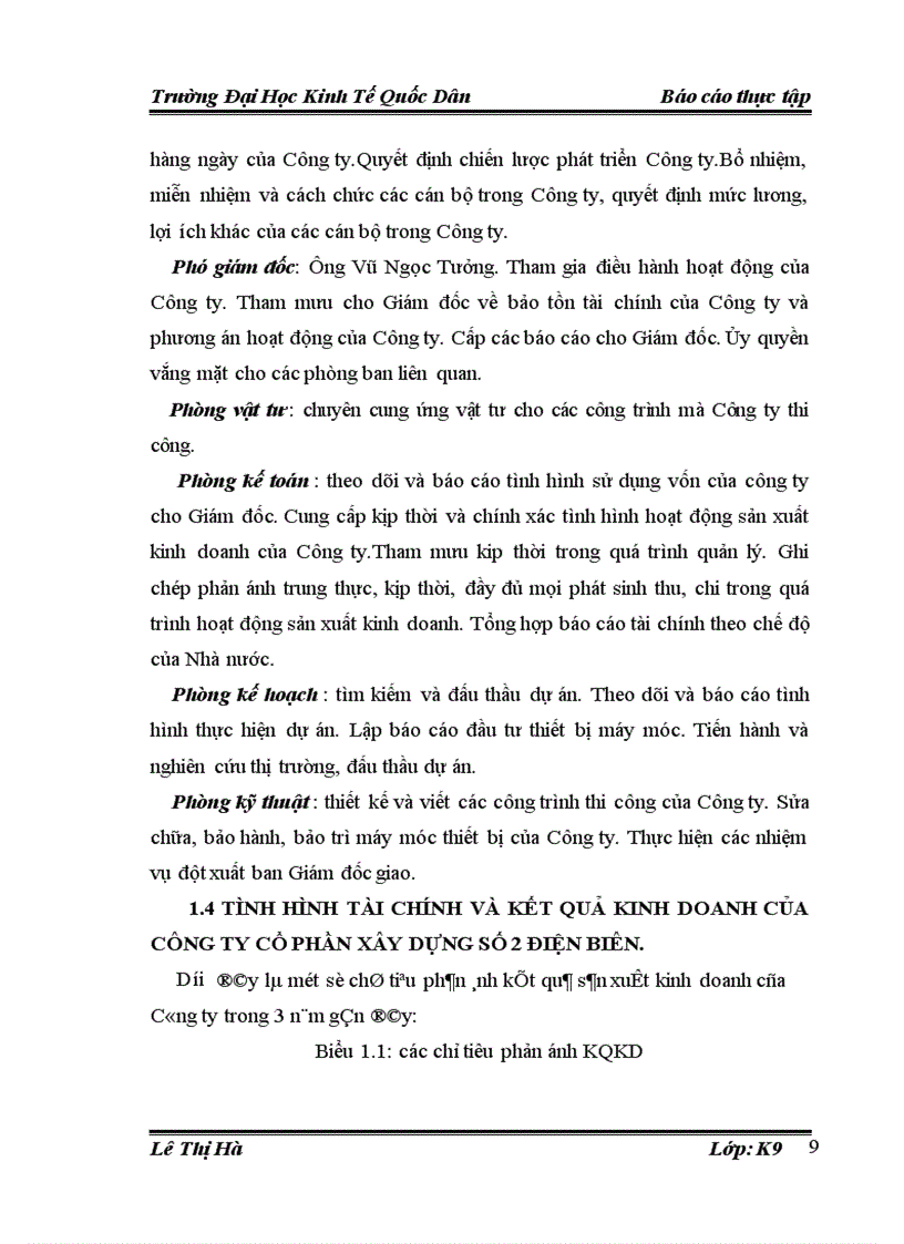 image for page Một số đánh giá về tình hình tổ chức hạch toán kế toán tại Công ty Cổ phần Xây dựng số 2 Điện Biên