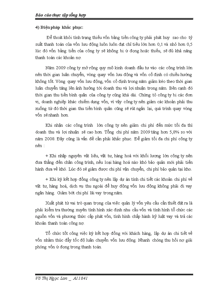 image for page Tình hình chung tại Công ty cổ phần thương mại và xây dựng TCT Việt Nam