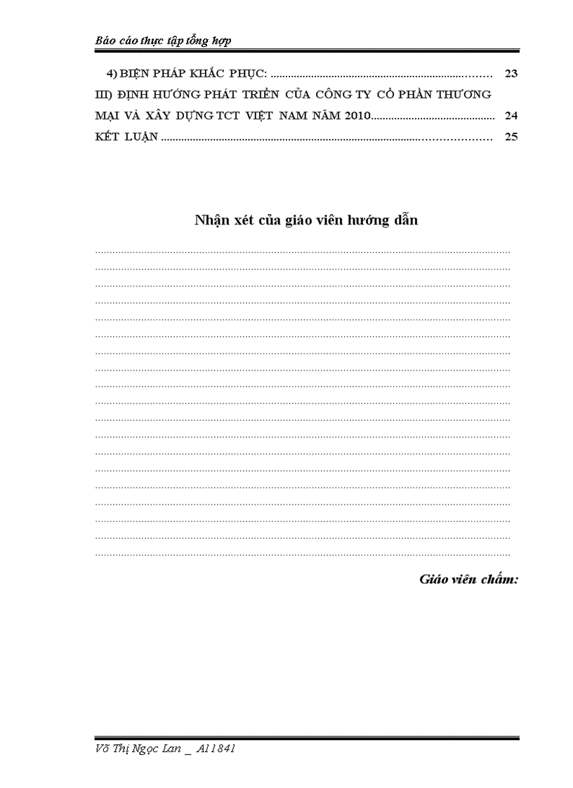 image for page Tình hình chung tại Công ty cổ phần thương mại và xây dựng TCT Việt Nam