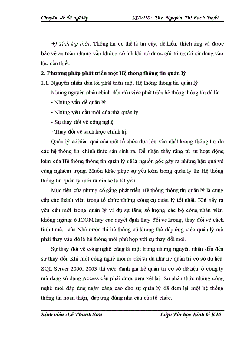 image for page Xây dựng HTTT quản lý nhân sự tại phòng Quản lý Đại lý của Công ty Bảo Việt Hà Nội.