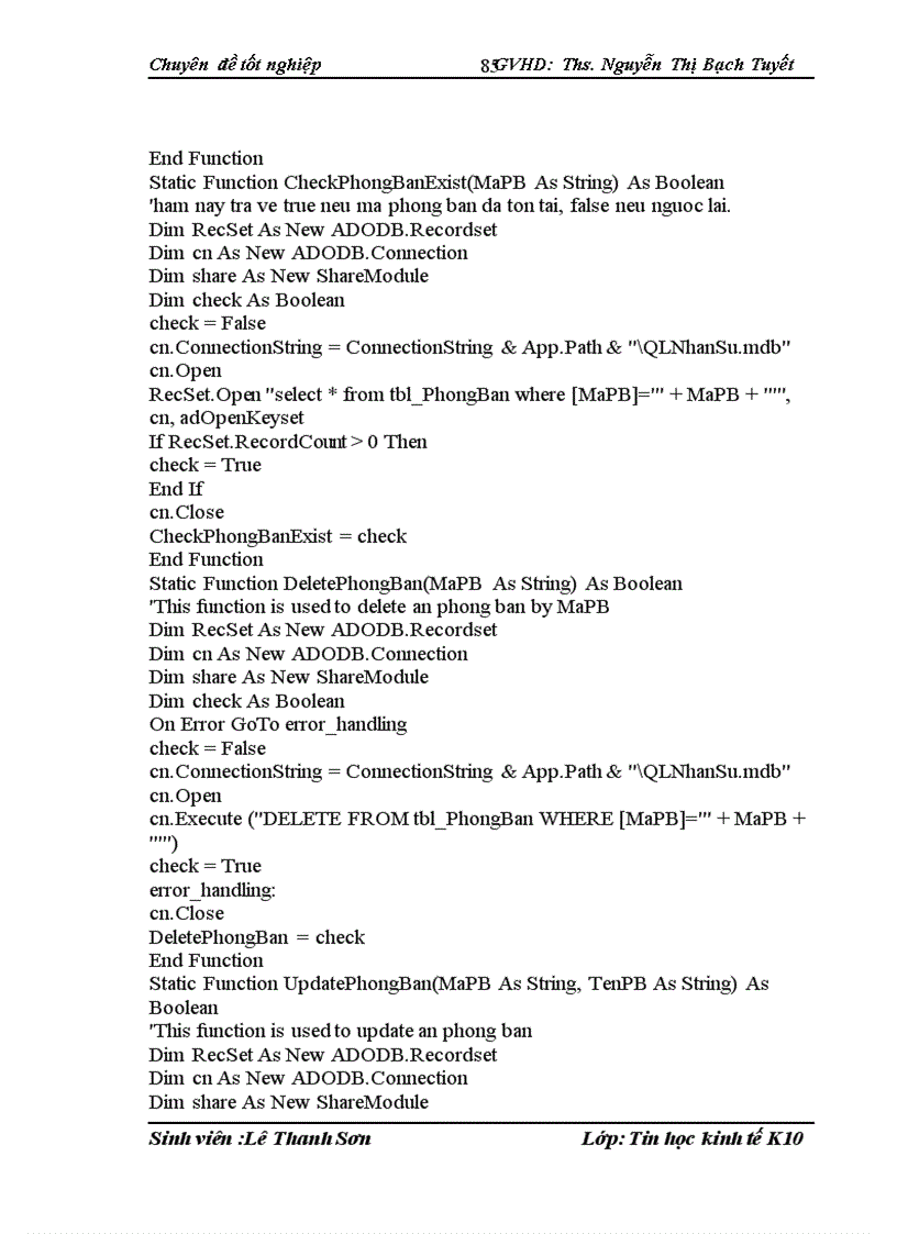 image for page Xây dựng HTTT quản lý nhân sự tại phòng Quản lý Đại lý của Công ty Bảo Việt Hà Nội.