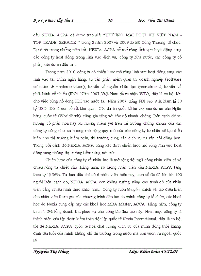 image for page Tổng quan về công ty TNHH kiểm toán tư vấn NEXIA ACPA