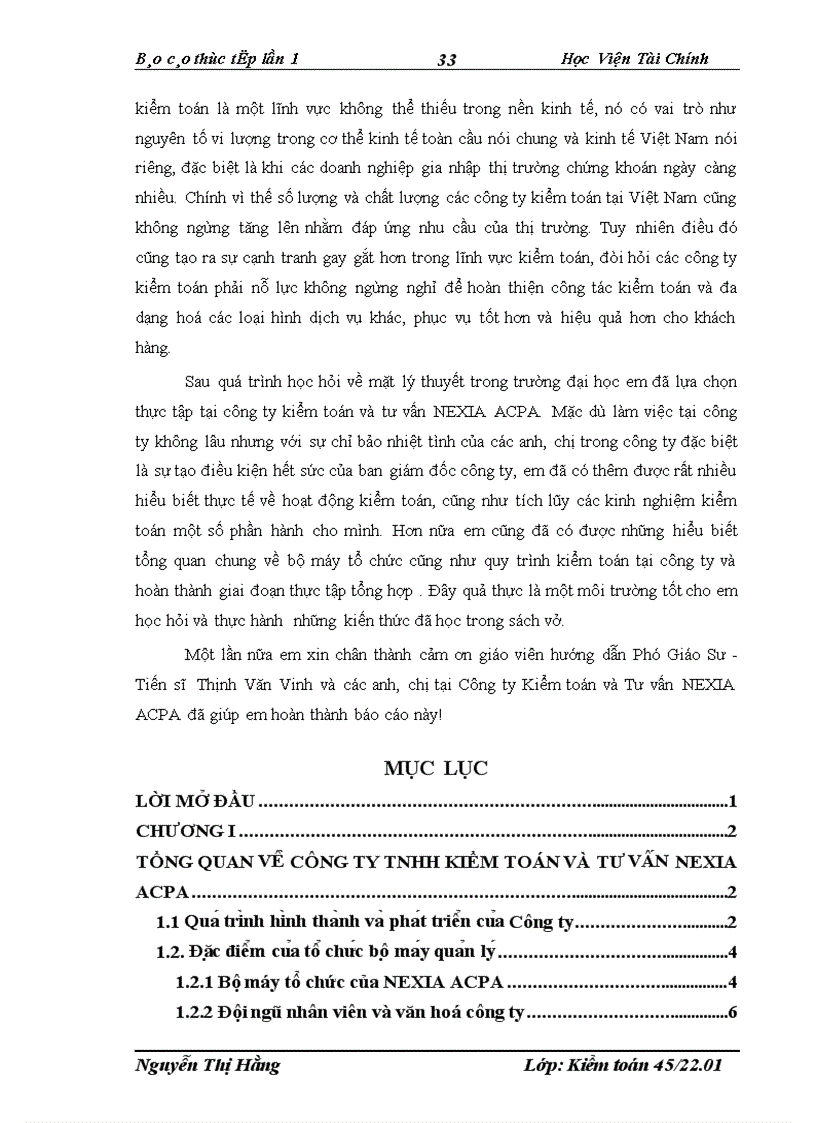 image for page Tổng quan về công ty TNHH kiểm toán tư vấn NEXIA ACPA