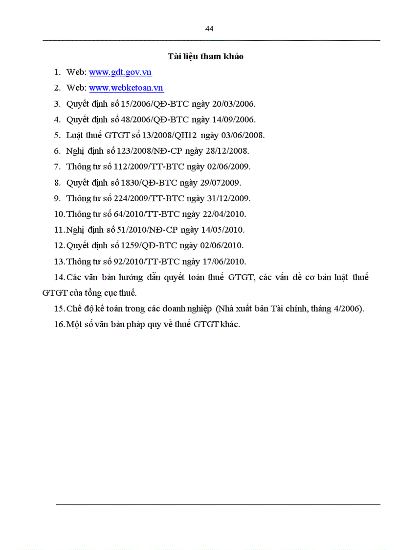 image for page Một số ý kiến về chế độ kế toán Thuế Giá trị gia tăng trong các Doanh nghiệp Họ và tên