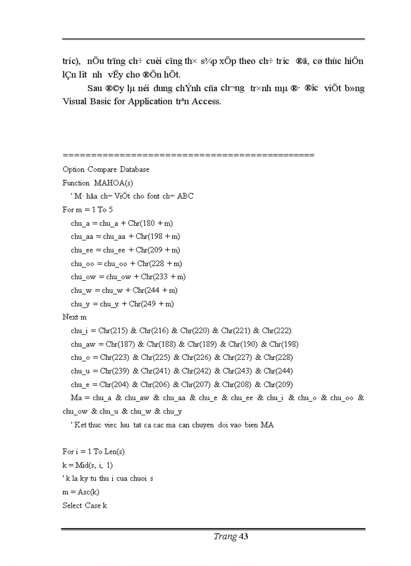 image for page Thiết kế và xây dựng phần mềm sắp xếp tiếng việt theo trường họ tên hỗ trợ cho việc tuyển sinh Đại học – Cao đẳng.