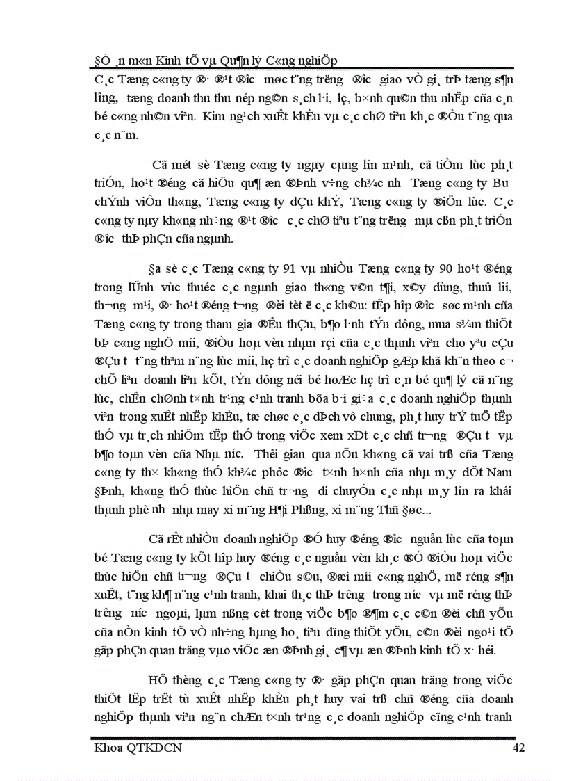 image for page Đánh giá hiệu quả hoạt động của các tổng công ty nhà nước trong công nghiệp thời gian qua