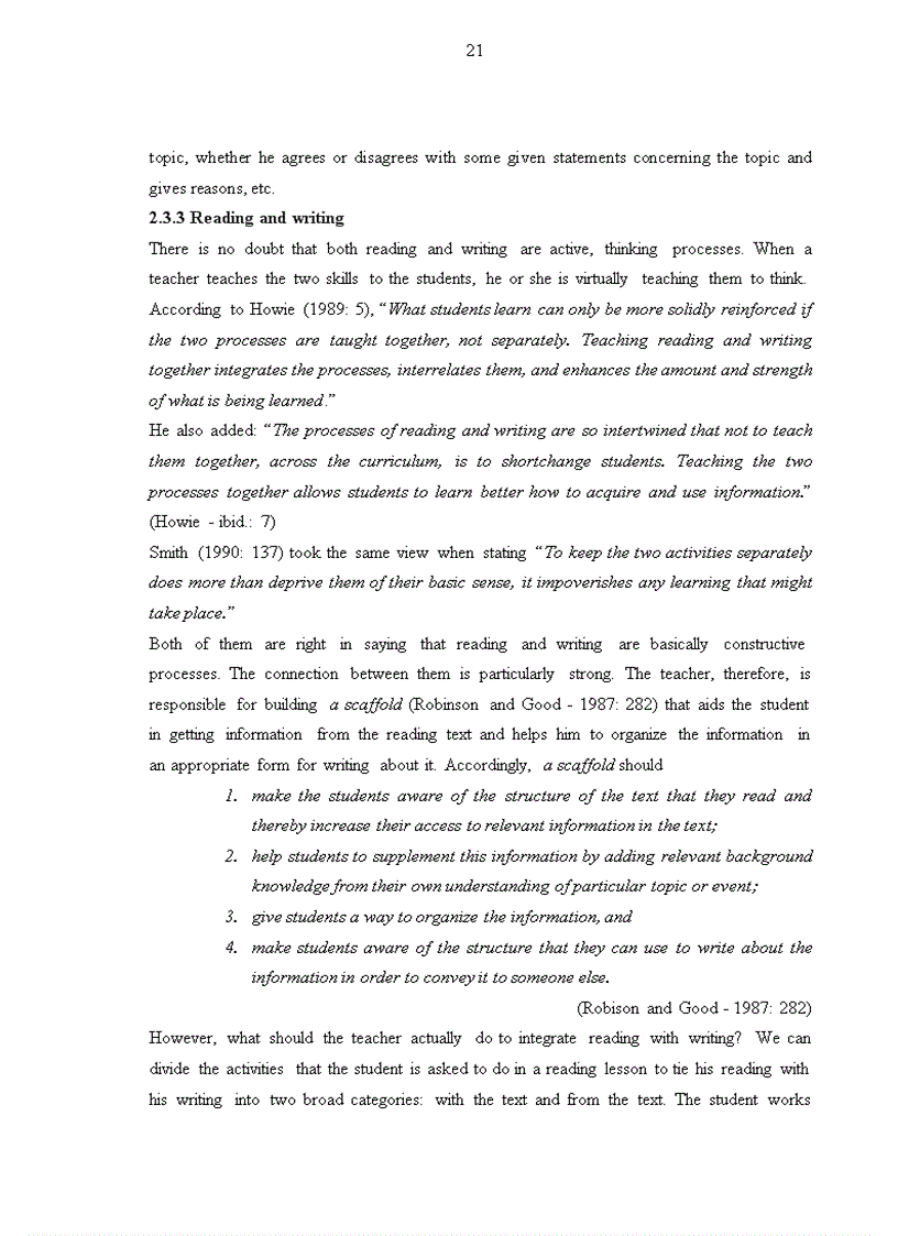 image for page Reading in esp teaching and learning