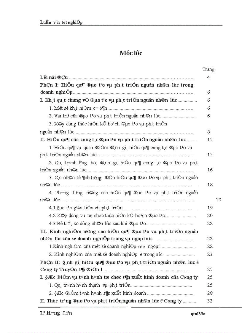 image for page Một số giải pháp nâng cao hiệu quả của công tác đào tạo và phát triển nguồn nhân lực ở Công ty Truyền tải điện 1