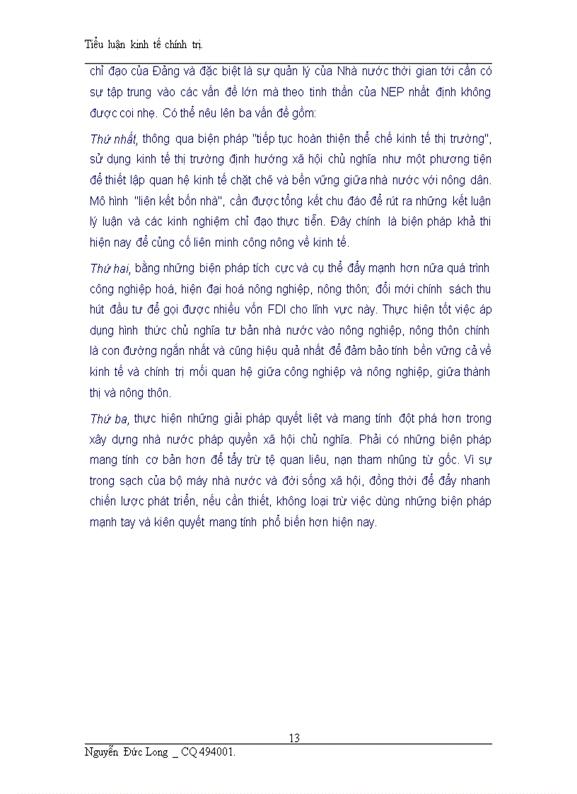 image for page Chính sách kinh tế mới (NEP) của Lênnin và sự vận dụng ở Việt Nam