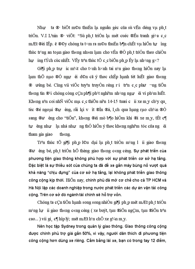 image for page Giao thông đưường bộ ở Hà Nội - thực trạng và giải pháp