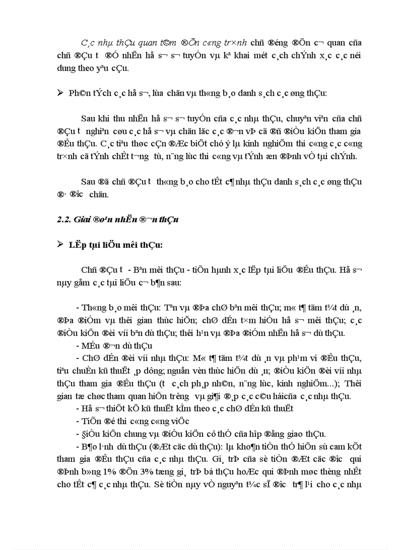 image for page Những vấn đề cơ bản về đấu thầu xây dựng