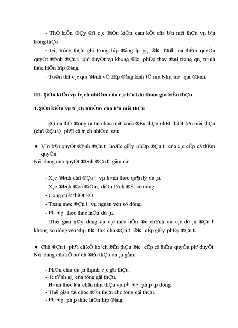 image for page Những vấn đề cơ bản về đấu thầu xây dựng