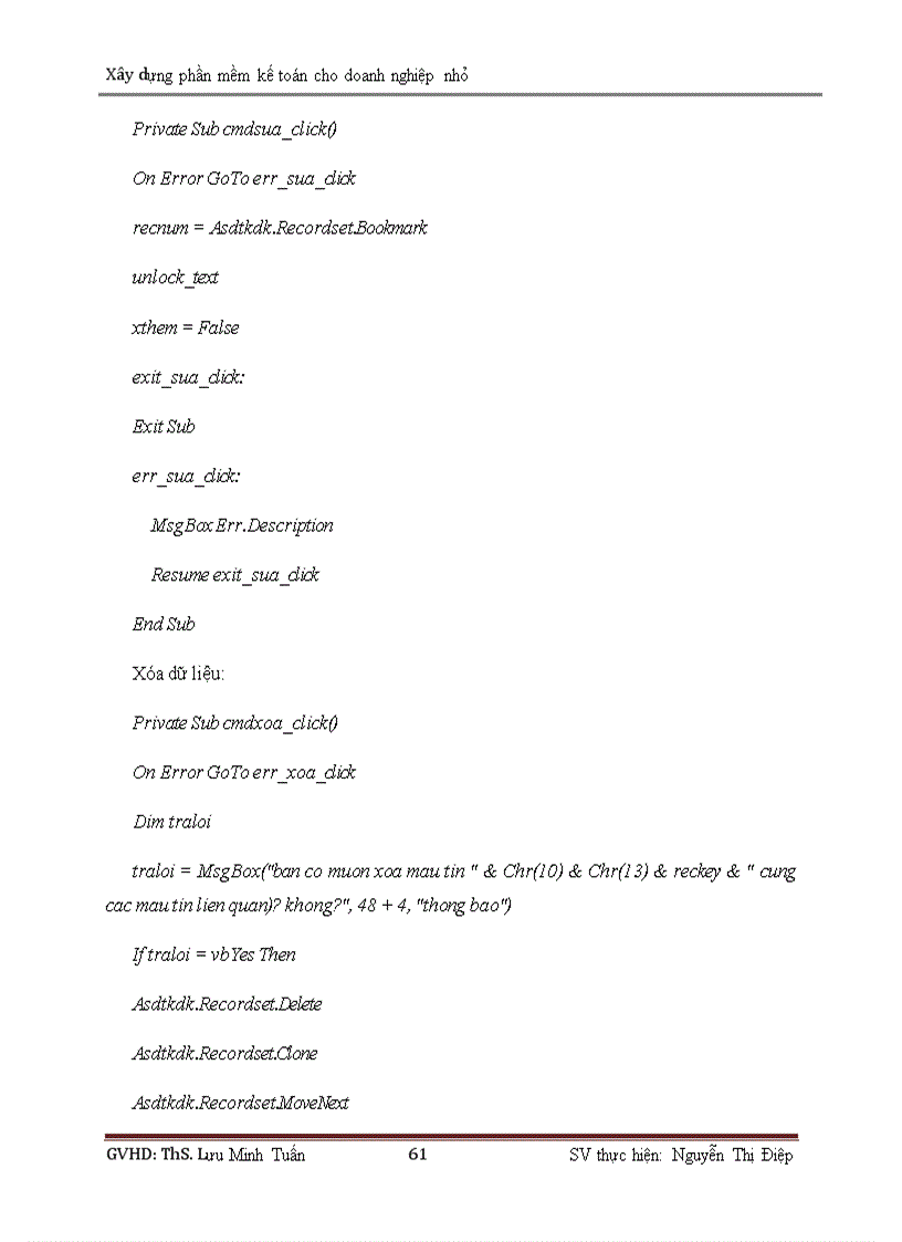 image for page Xây dựng phần mềm kế toán cho doanh nghiệp nhỏ