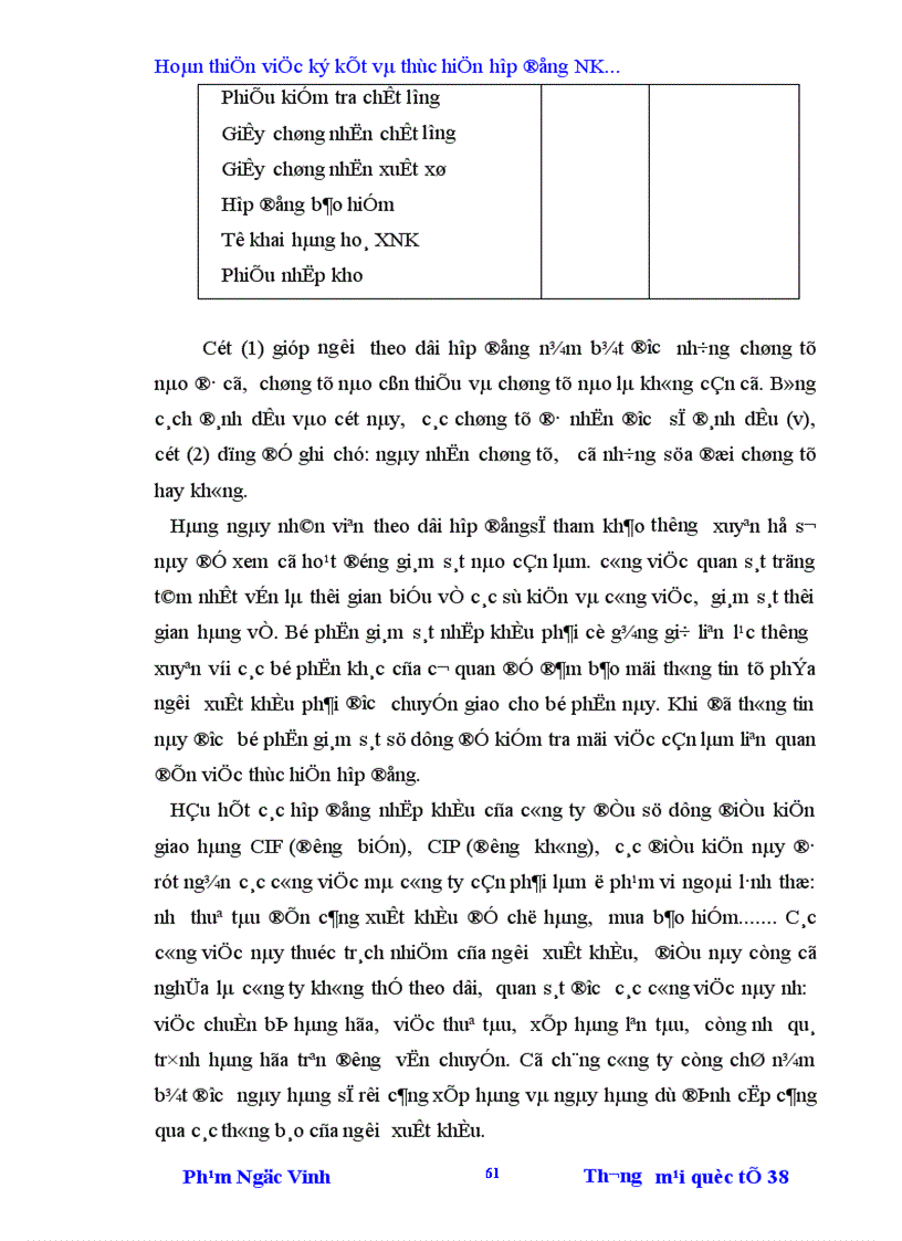 image for page Hoàn thiện việc ký kết và tổ chức thực hiện hợp đồng tại công ty CPCI
