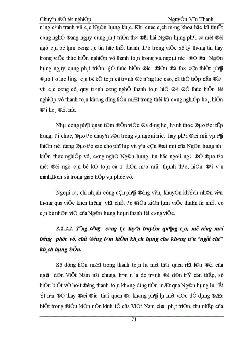 image for page Thanh toán không dùng tiền mặt tại Ngân hàng Công thương tỉnh Nam Định