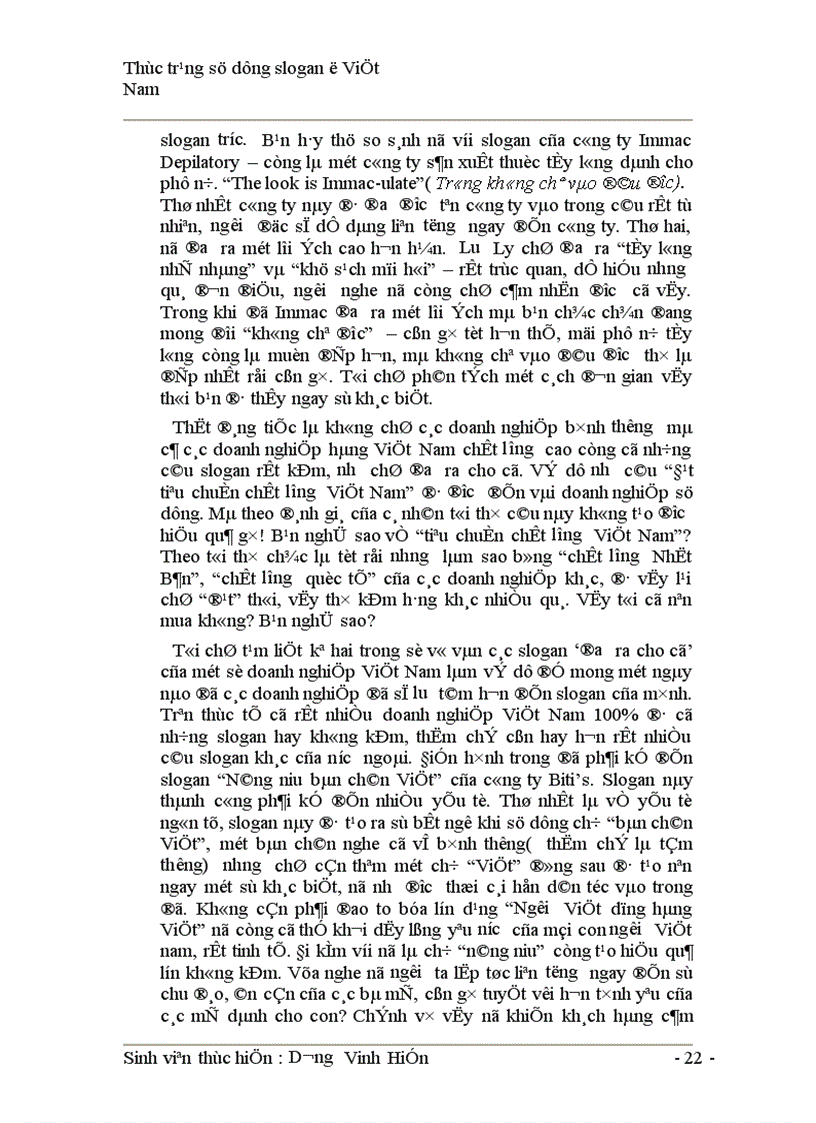 image for page Thực trạng sử dụng slogan ở Việt Nam