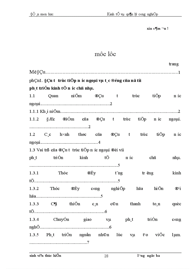 image for page Thực trạng tác động của đầu tư trực tiếp nước ngoài tới phát triển kinh tế Việt nam