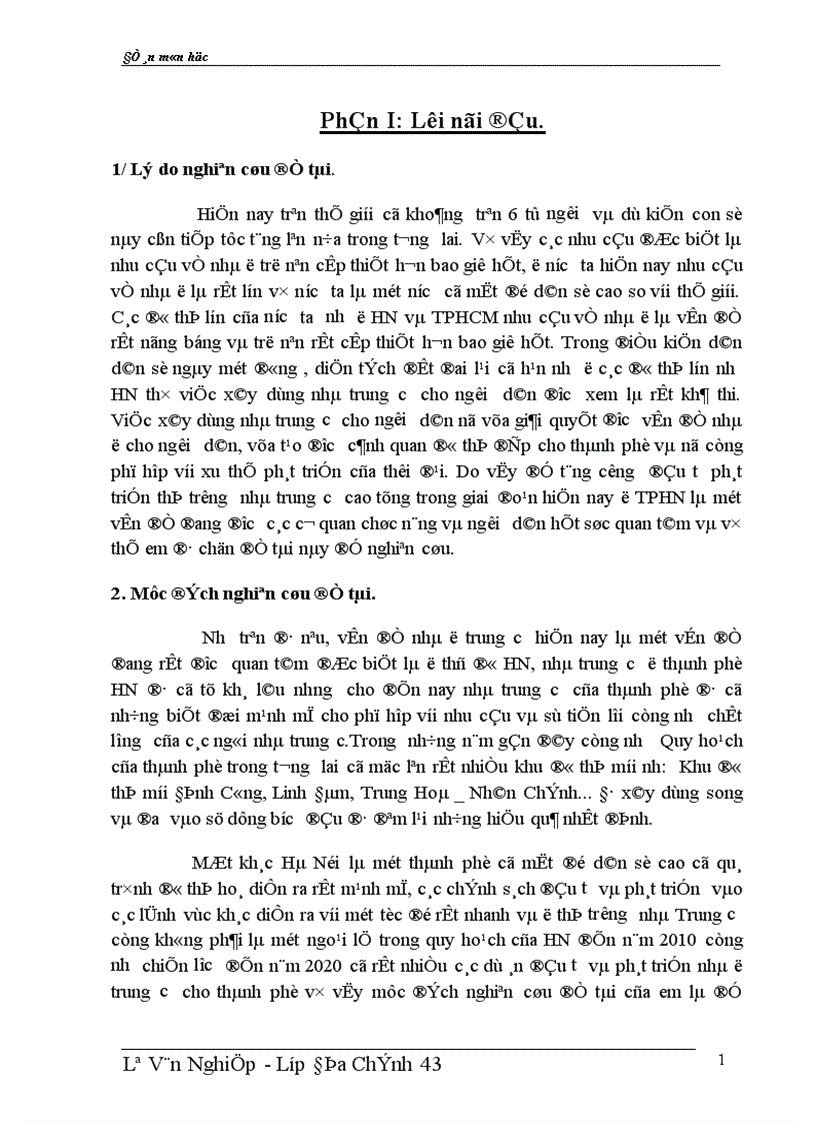 image for page Vấn đề đang được quan tâm về đầu tư và phát triển nhà Chung Cư của thành phố HN trong giai đoạn hiện nay