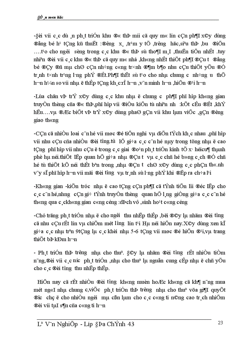 image for page Vấn đề đang được quan tâm về đầu tư và phát triển nhà Chung Cư của thành phố HN trong giai đoạn hiện nay