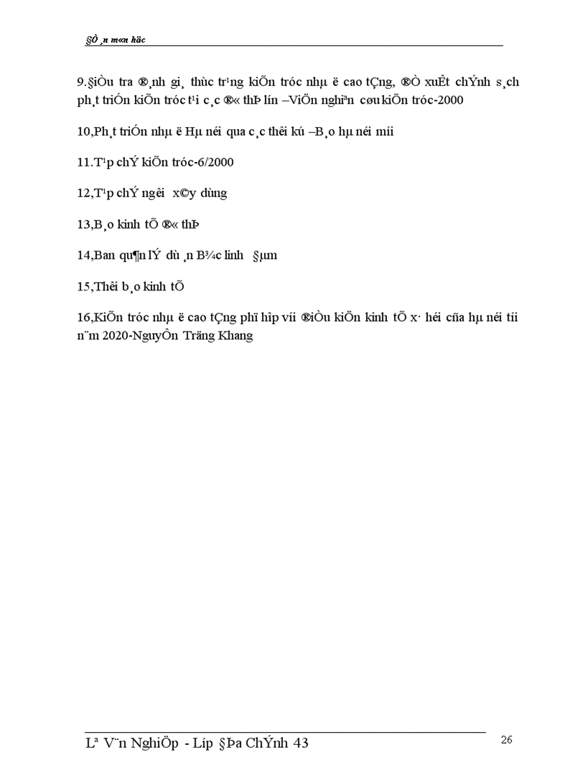 image for page Vấn đề đang được quan tâm về đầu tư và phát triển nhà Chung Cư của thành phố HN trong giai đoạn hiện nay