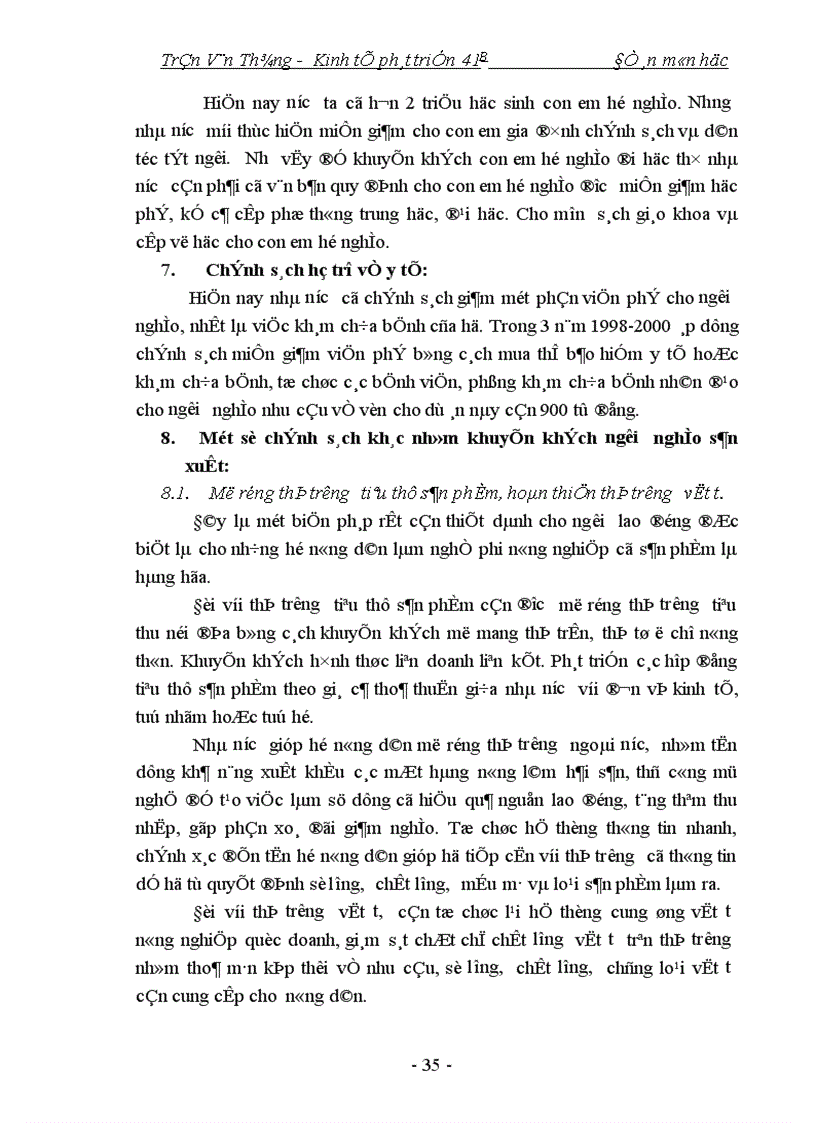 image for page -Kinh tế phát triển B Đề án môn học