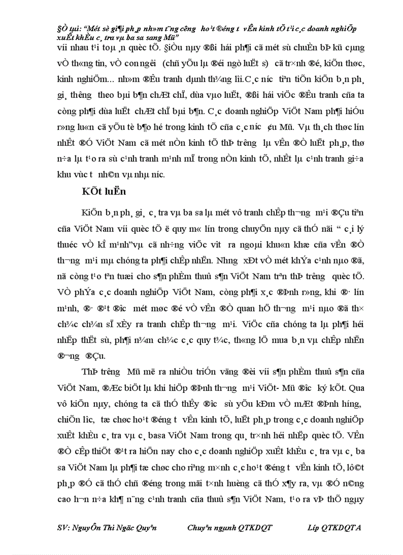 image for page Một số giải pháp nhằm tăng cường hoạt động tư vấn kinh tế tại các doanh nghiệp xuất khẩu cá tra và ba sa sang Mỹ