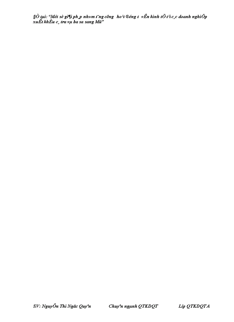 image for page Một số giải pháp nhằm tăng cường hoạt động tư vấn kinh tế tại các doanh nghiệp xuất khẩu cá tra và ba sa sang Mỹ