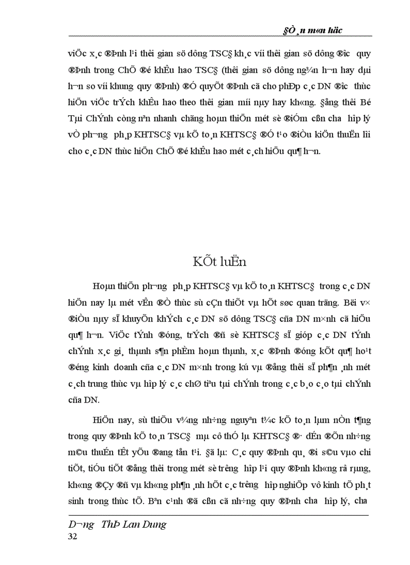 image for page Hoàn thiện phương pháp khấu hao tài sản cố định và kế toán khấu hao tài sản cố định trong các doanh nghiệp hiện nay