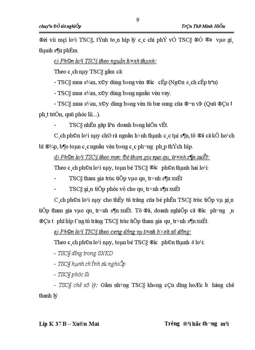 image for page Vận dụng chuẩn mực kế toán Việt Nam vào việc hoàn thiện công tác kế toán tài sản cố định tại công ty khai thác công trình thuỷ lợi Hòa Bình