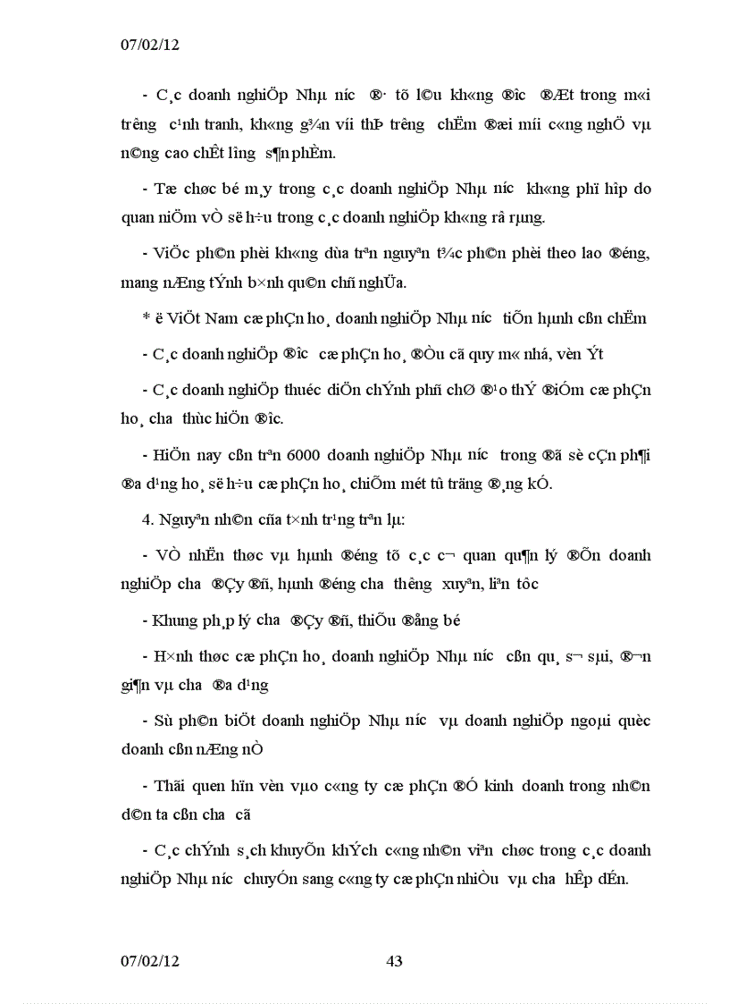 image for page Cổ phần hoá (CPH) doanh nghiệp Nhà nước