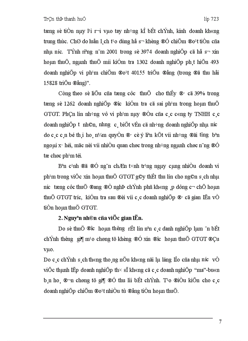 image for page Giải pháp trong việc hoàn thuế GTGT.