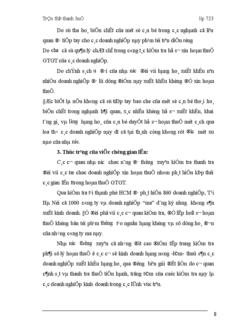 image for page Giải pháp trong việc hoàn thuế GTGT.