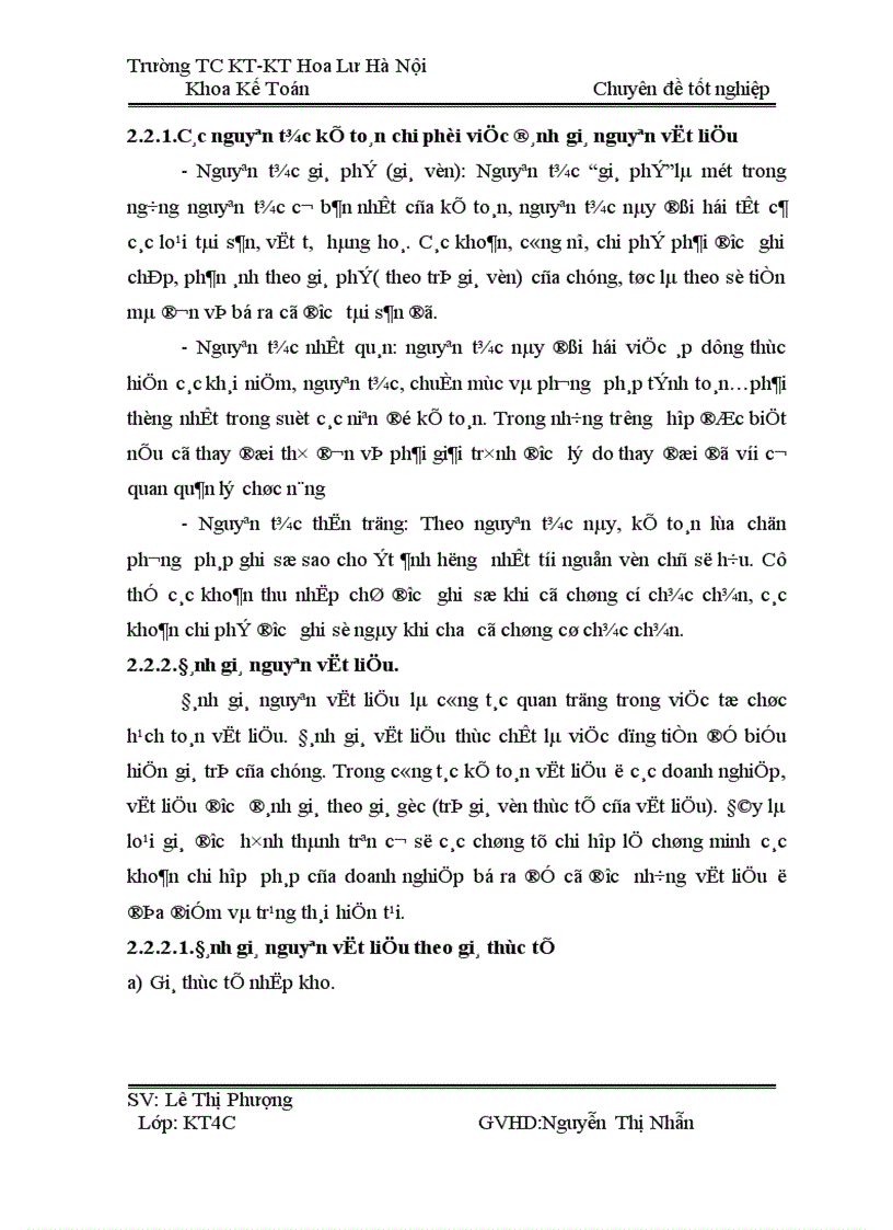 image for page Hoàn thiện công tác kế toán nguyên vật liệu tại công ty cổ phần dụng cụ số 1 Nhận x