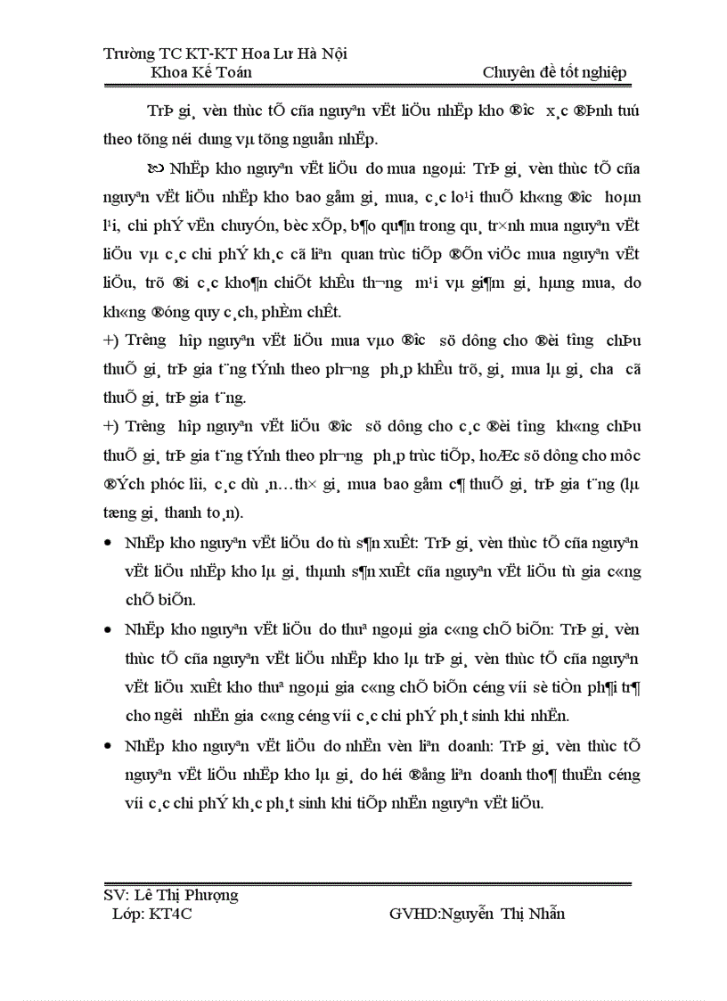 image for page Hoàn thiện công tác kế toán nguyên vật liệu tại công ty cổ phần dụng cụ số 1 Nhận x