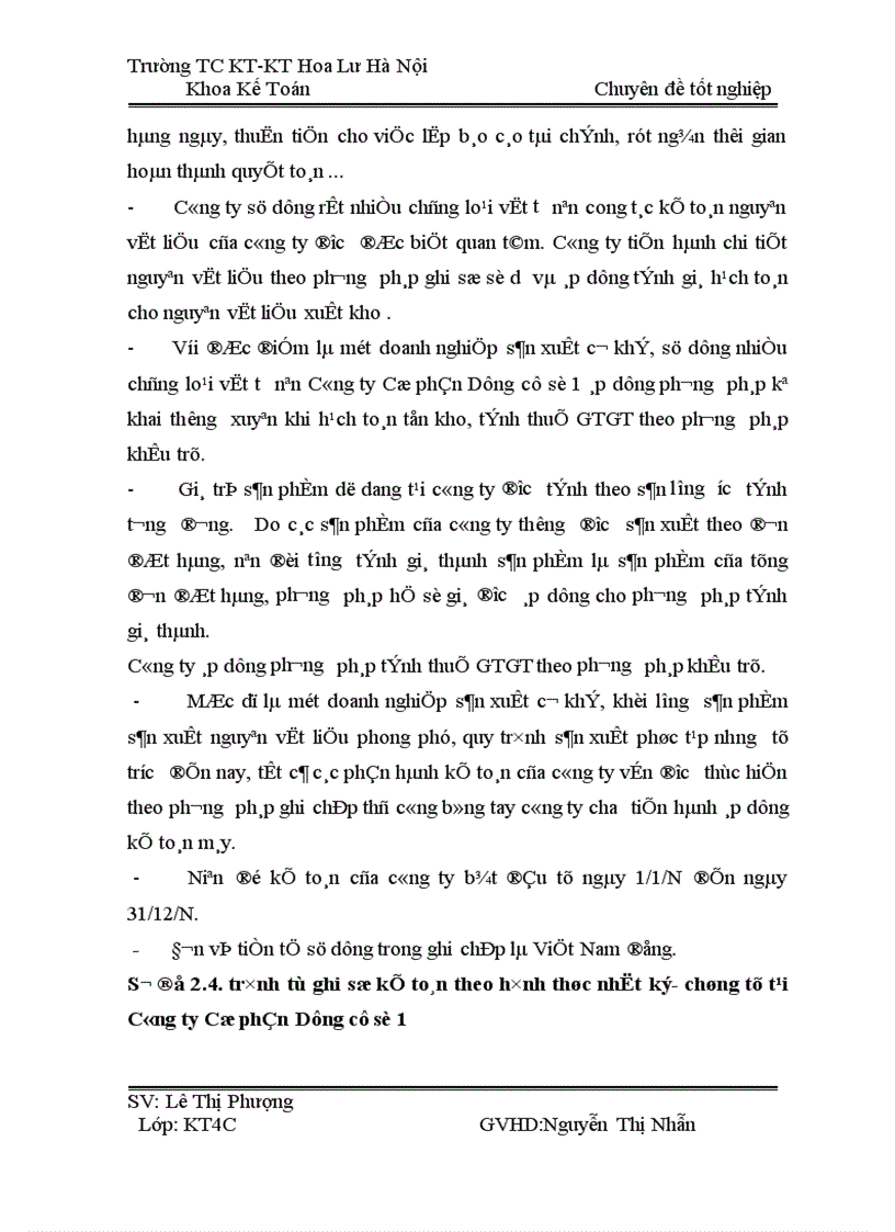 image for page Hoàn thiện công tác kế toán nguyên vật liệu tại công ty cổ phần dụng cụ số 1 Nhận x