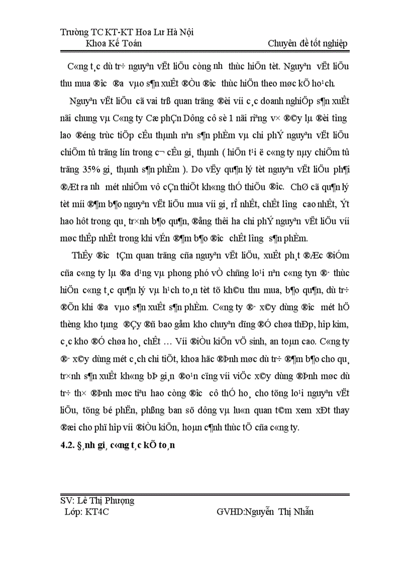 image for page Hoàn thiện công tác kế toán nguyên vật liệu tại công ty cổ phần dụng cụ số 1 Nhận x