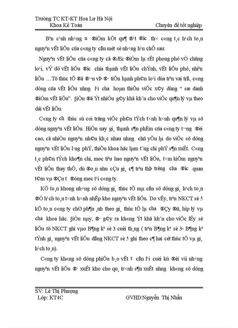 image for page Hoàn thiện công tác kế toán nguyên vật liệu tại công ty cổ phần dụng cụ số 1 Nhận x