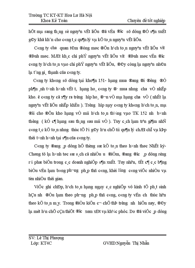 image for page Hoàn thiện công tác kế toán nguyên vật liệu tại công ty cổ phần dụng cụ số 1 Nhận x